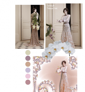 Moodboard Haute couture orchideeën